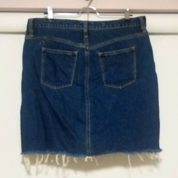 J Crew Denim Mini Skirt - Picture 2 of 2